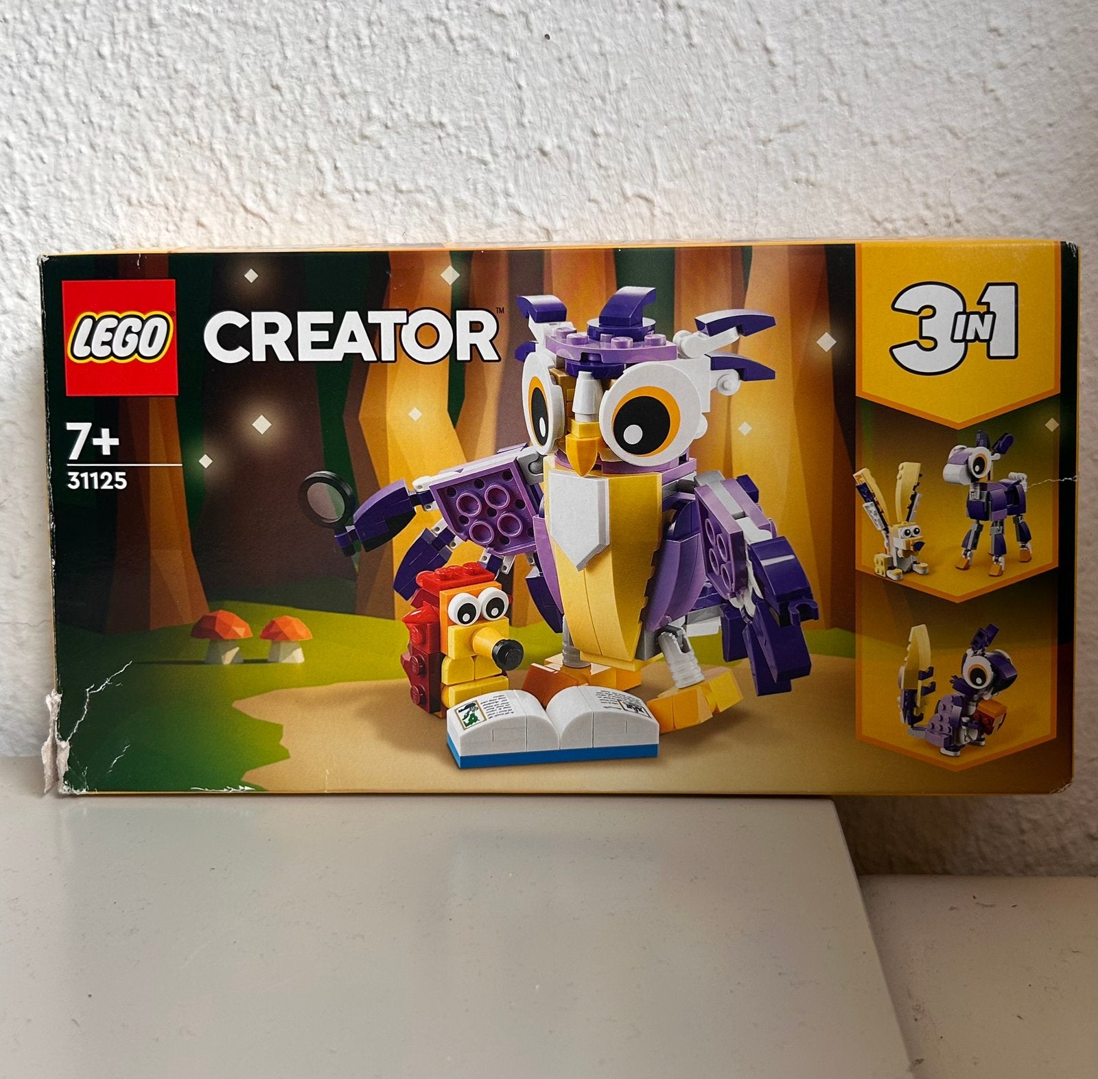 Lego Creator Uil, Konijn, Llama, Eekhoorn, Egel, Kinderen en Baby's, Speelgoed | Duplo en Lego, Ophalen of Verzenden, Zo goed als nieuw