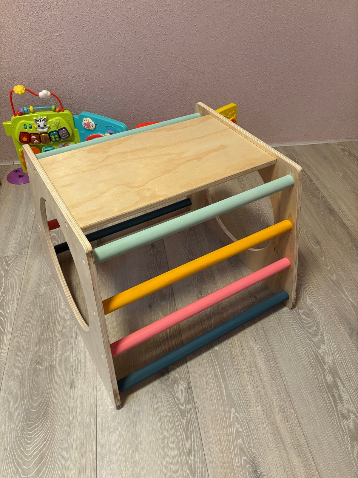 Houten klimrek voor kinderen, Kinderen en Baby's, Speelgoed | Houten speelgoed, Ophalen, Zo goed als nieuw, Rij- of Hobbelspeelgoed