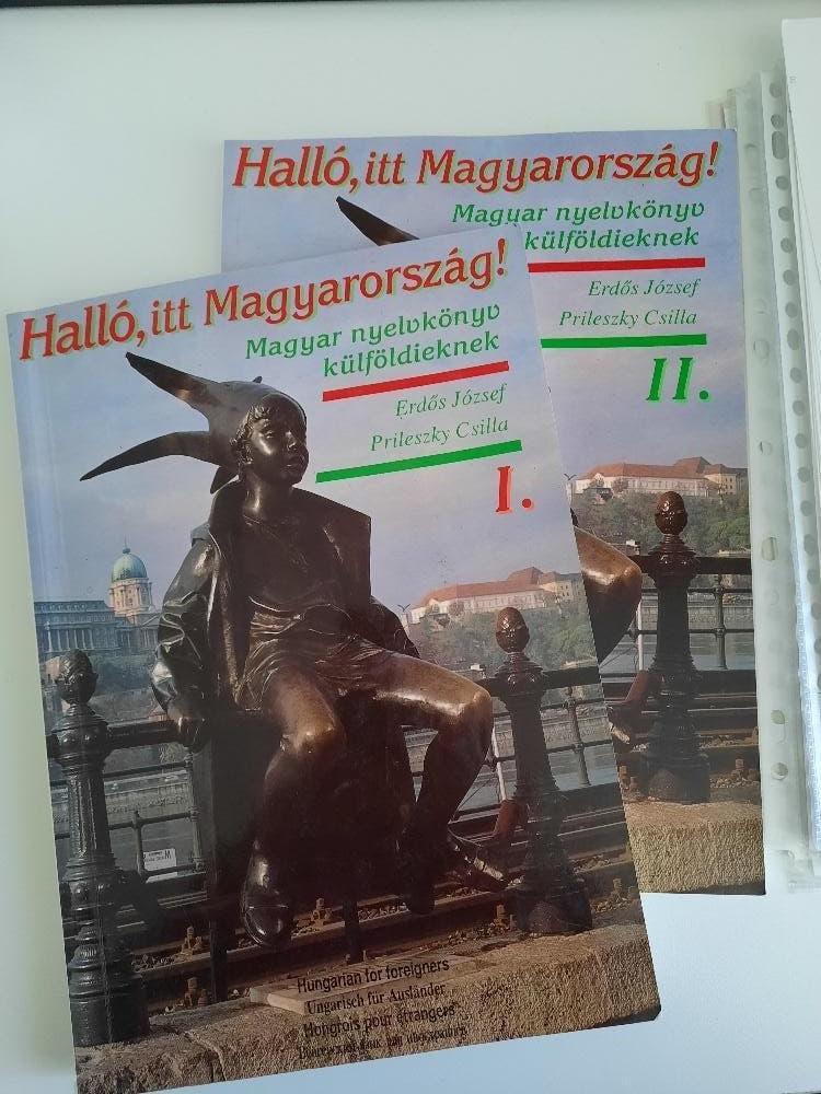 HONGAARSE TAALCURSUS met WOORDENBOEKEN, Gelezen, Non-fictie, József Erdos, Hongaars