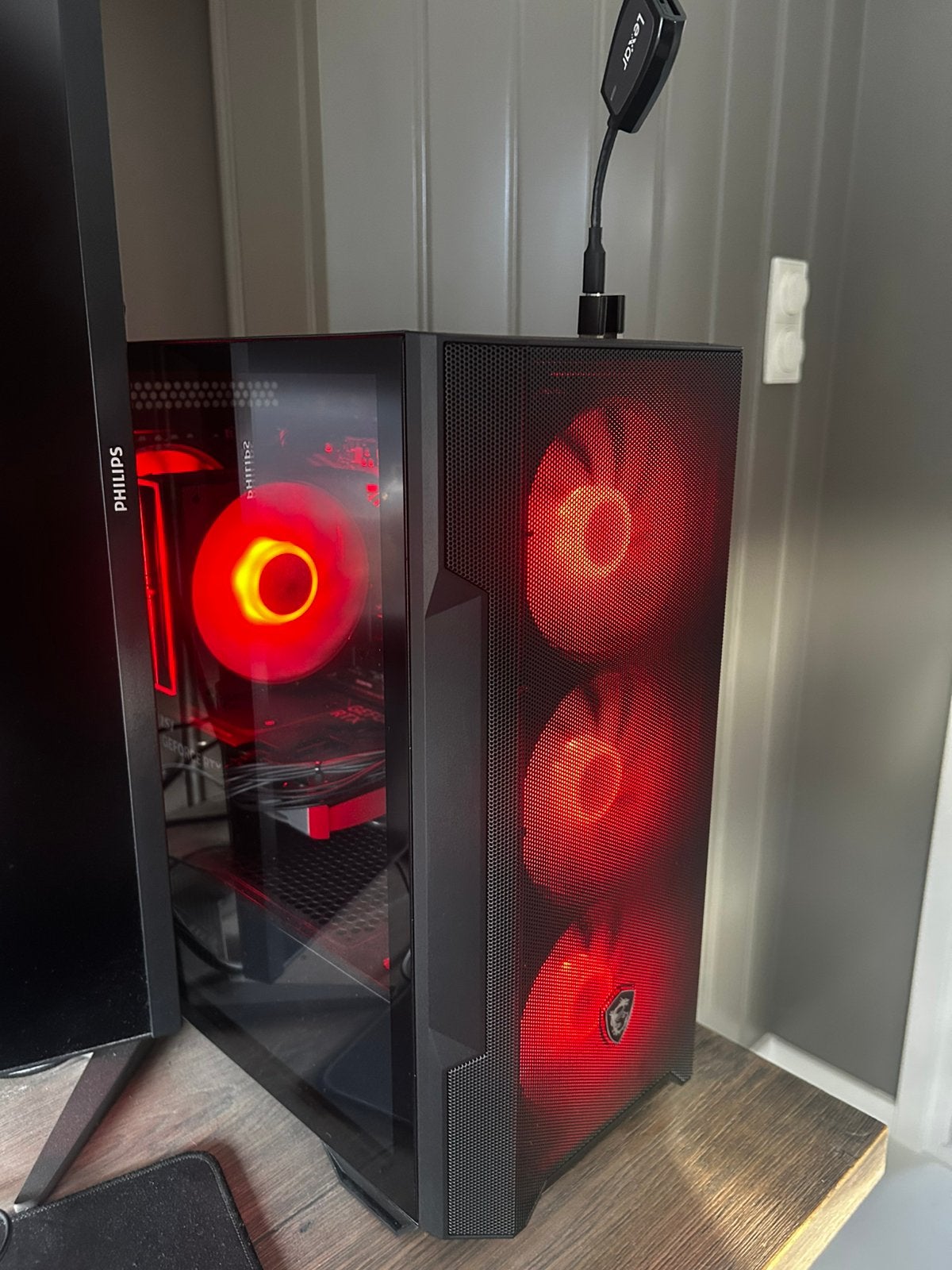 MSI RTX 5060 AMD Game PC, Ophalen of Verzenden, Zo goed als nieuw, Gaming, SSD