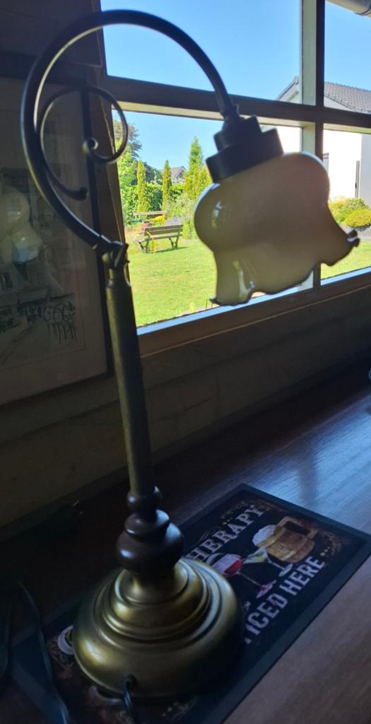Schemerlamp vintage, Antiek en Kunst, Antiek | Lampen, Ophalen of Verzenden