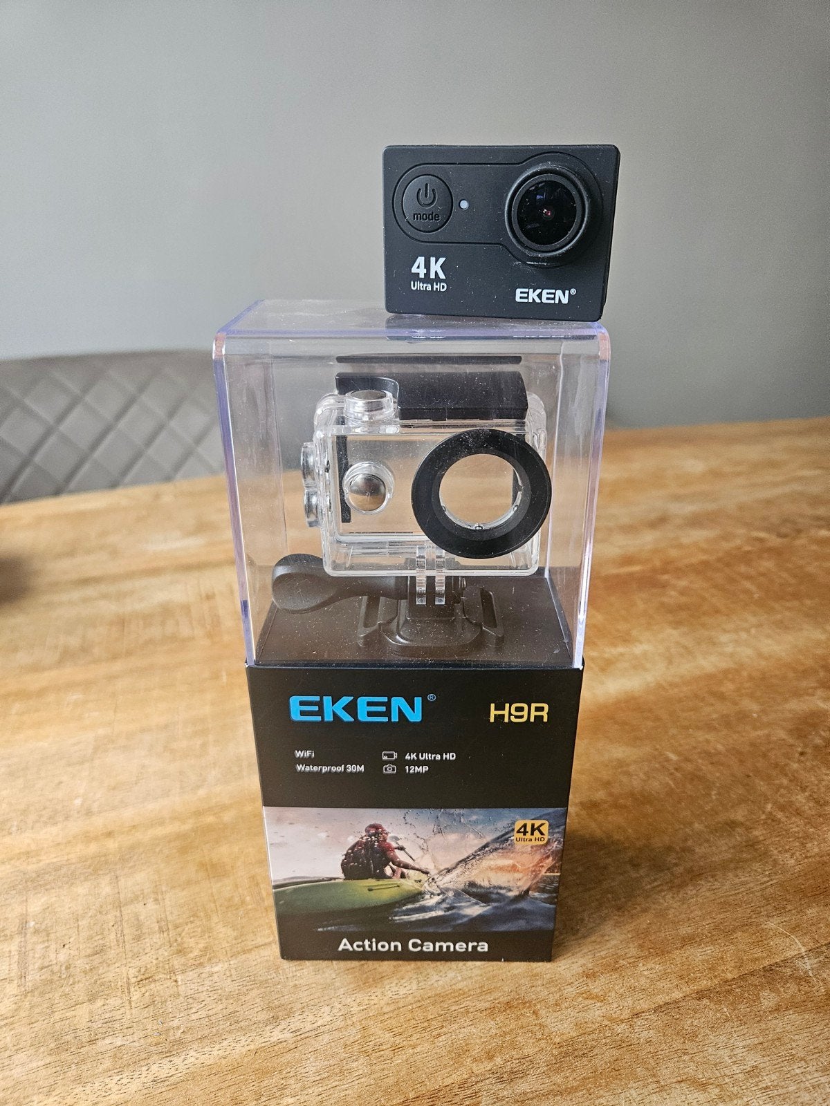 EKEN H9R 4K Ultra HD Action Camera met WiFi en accessoires, Ophalen of Verzenden, Nieuw, Overige merken