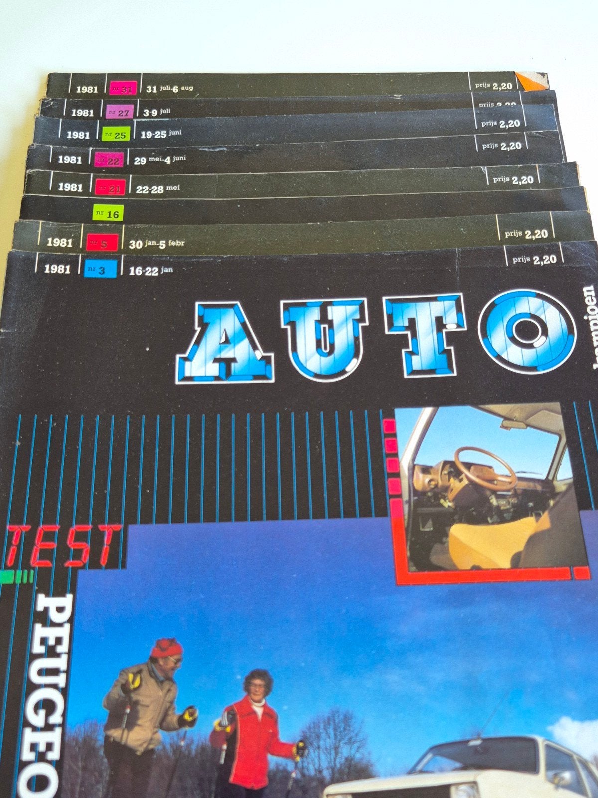 Auto Kampioen Tijdschriften uit 1981 - Set van 8, Ophalen of Verzenden, Gelezen
