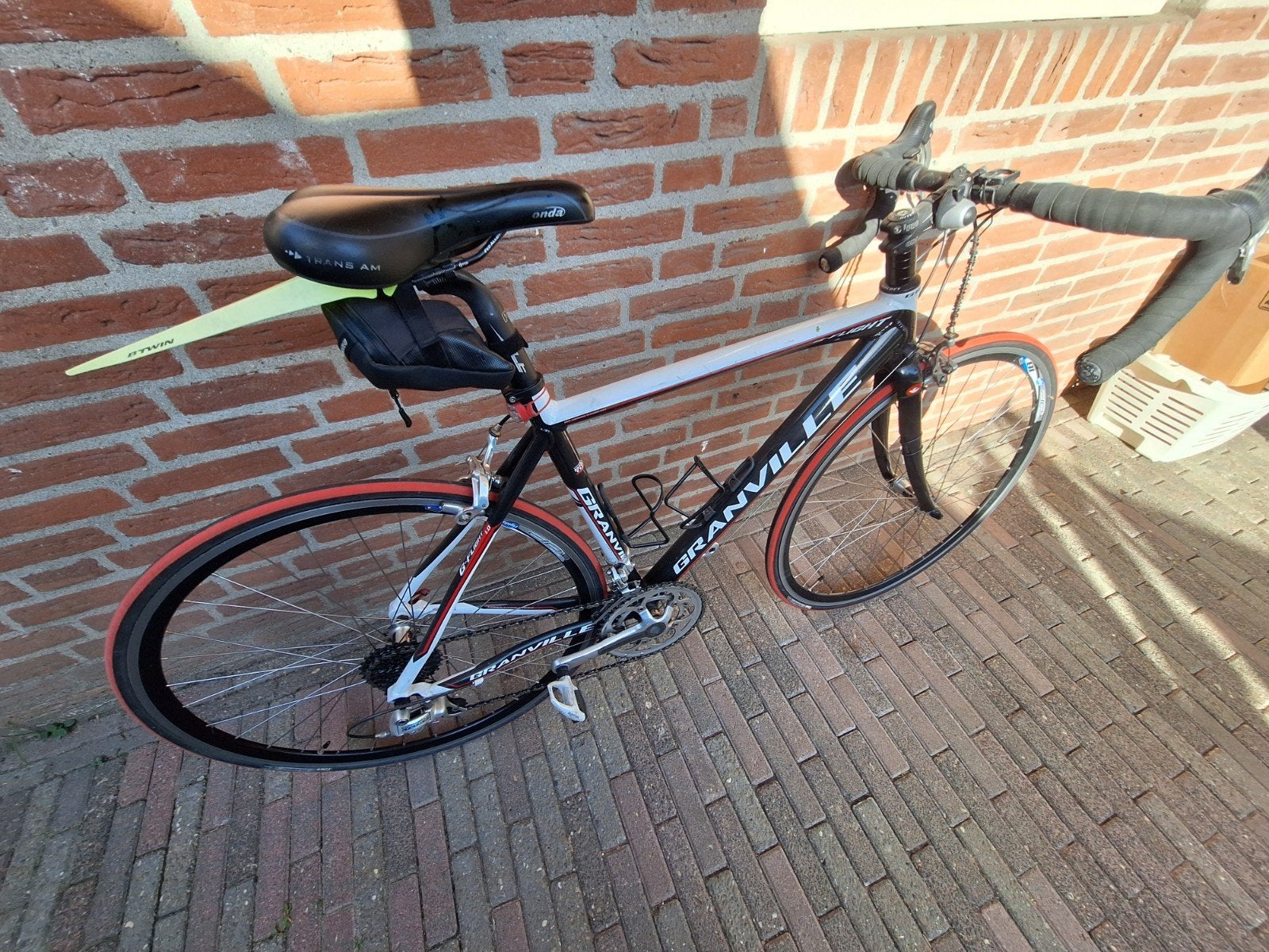 Granville Flight racefiets , Aluminium frame, carbon, Minder dan 10 versnellingen, Gebruikt, Aluminium, Ophalen