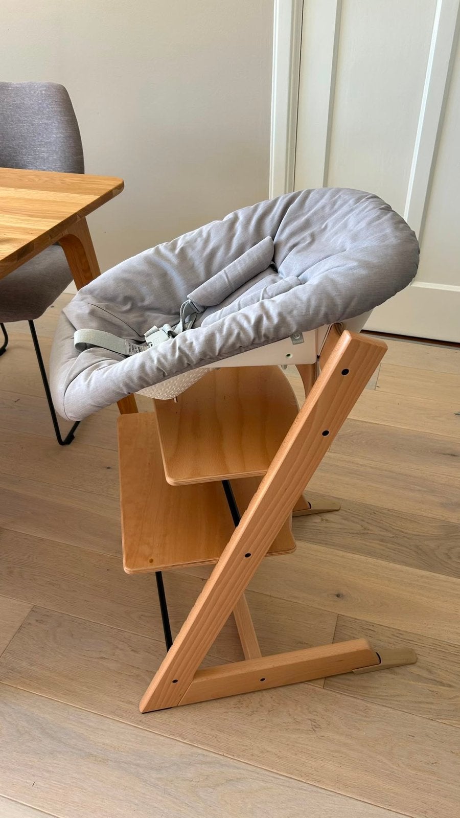 Stokke Tripp Trapp Newborn Set - Zo goed als nieuw, Ophalen of Verzenden, Zo goed als nieuw, Overige typen, Gordel(s)