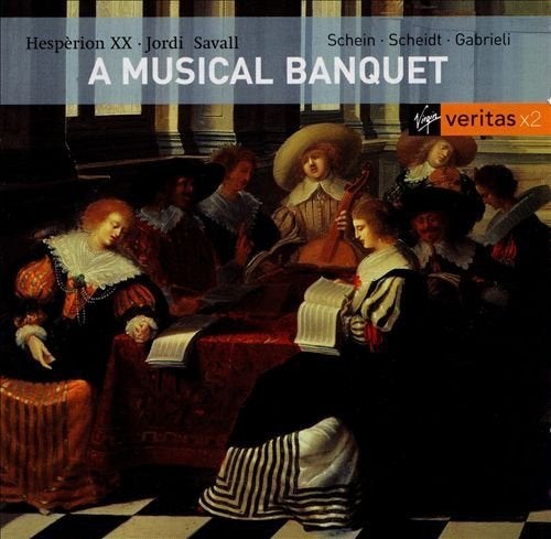 NIEUW 2CD Schein, Scheidt: A Musical Banquet / Savall cs., Inclusief boekje, Kamermuziek, Ophalen of Verzenden, Nieuw in verpakking