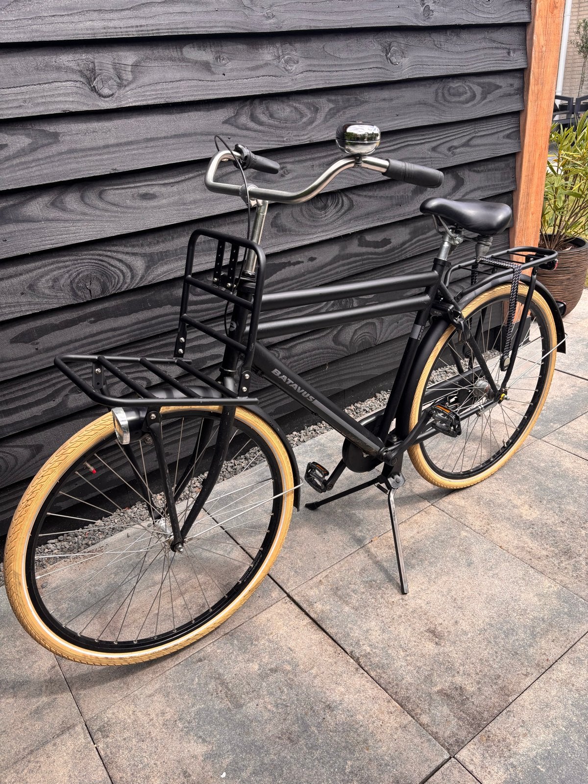 Batavus PACKD herenfiets met 3 versnellingen, Fietsen en Brommers, Ophalen, Terugtraprem, Versnellingen, Batavus