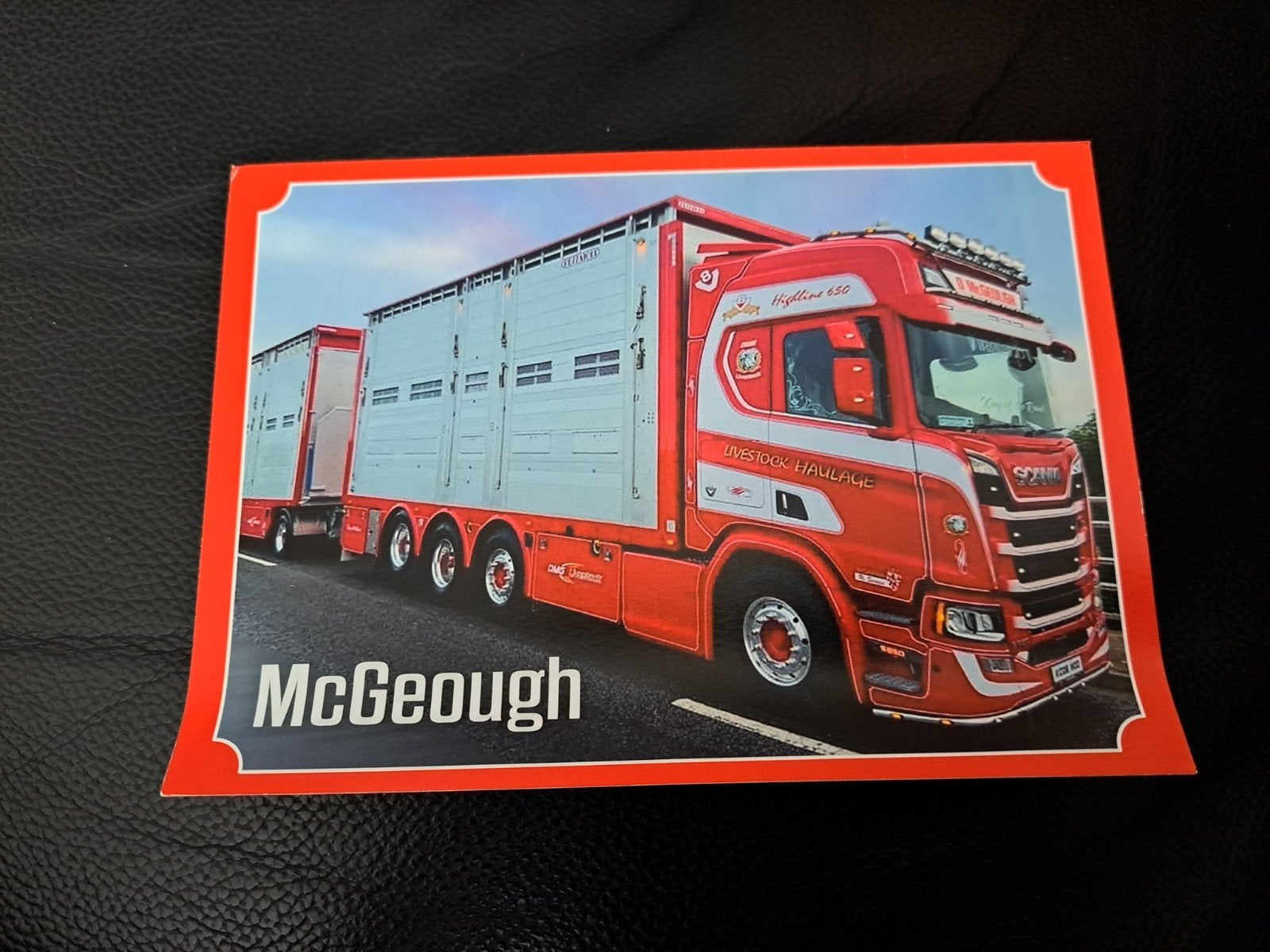 Mc geough veewagen scania, Ophalen of Verzenden, Nieuw, Bus of Vrachtwagen