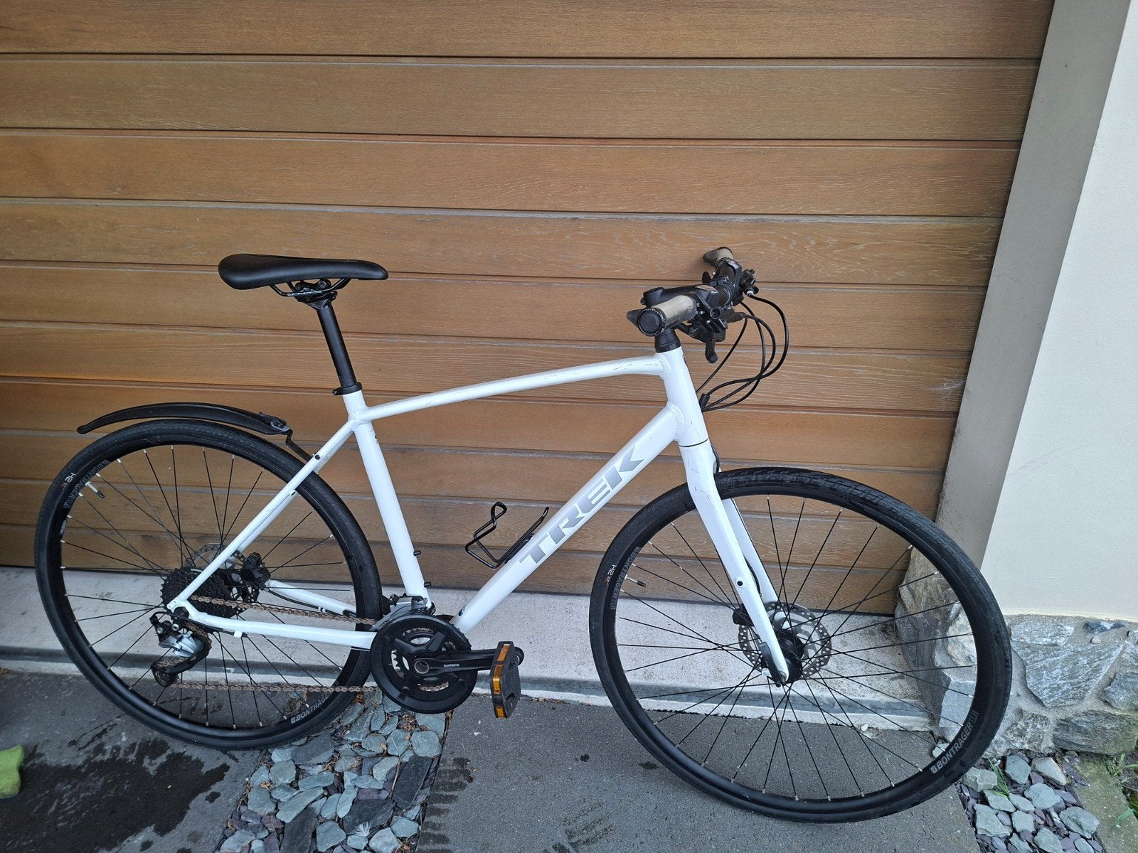 Trek FX 2 Disc hybride fiets - Zo goed als nieuw, Fietsen en Brommers, Ophalen, Zo goed als nieuw, Meer dan 20 versnellingen, Overige merken
