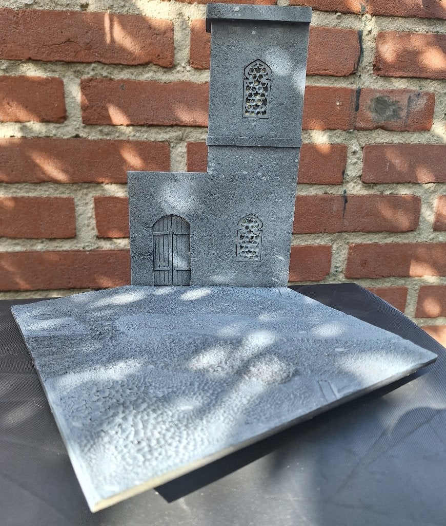 Dioramabase - Middle East (heden / verleden) - resin 1/35, Verzenden, Zo goed als nieuw, 1:35 tot 1:50, Diorama