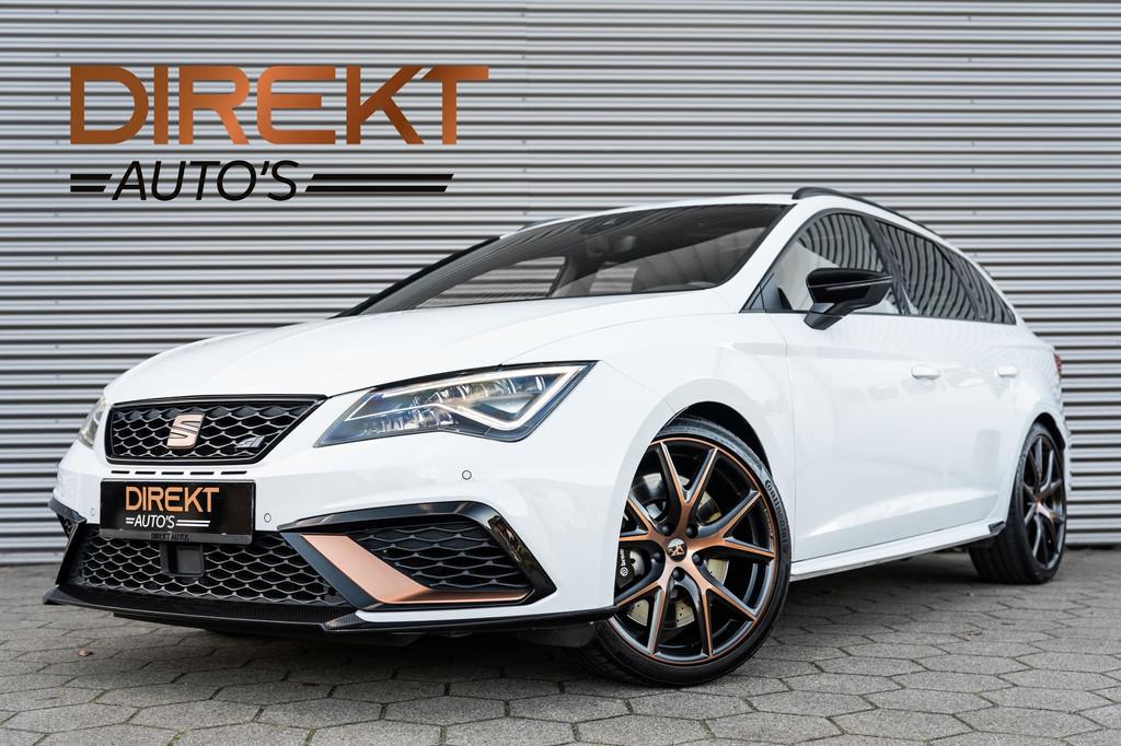 SEAT Leon ST 2.0 TSI CUPRA R 4DRIVE PANO CARBON BREMBO BEATS, Auto's, Seat, Automaat, Gebruikt, Zwart, 4 cilinders