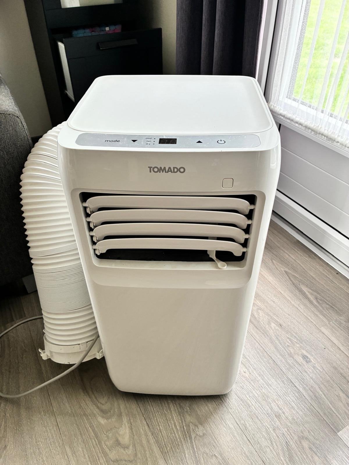 Tomado Mobiele Airco Cooling en Heating TMA9001W, Ophalen, Minder dan 60 m³, 3 snelheden of meer, Zo goed als nieuw