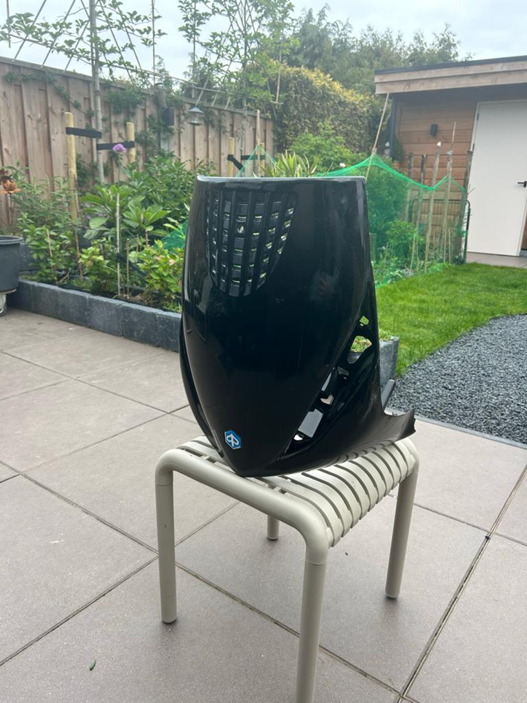 Piaggio Zip zwarte kappen set, Ophalen, Gebruikt, Kap, Piaggio