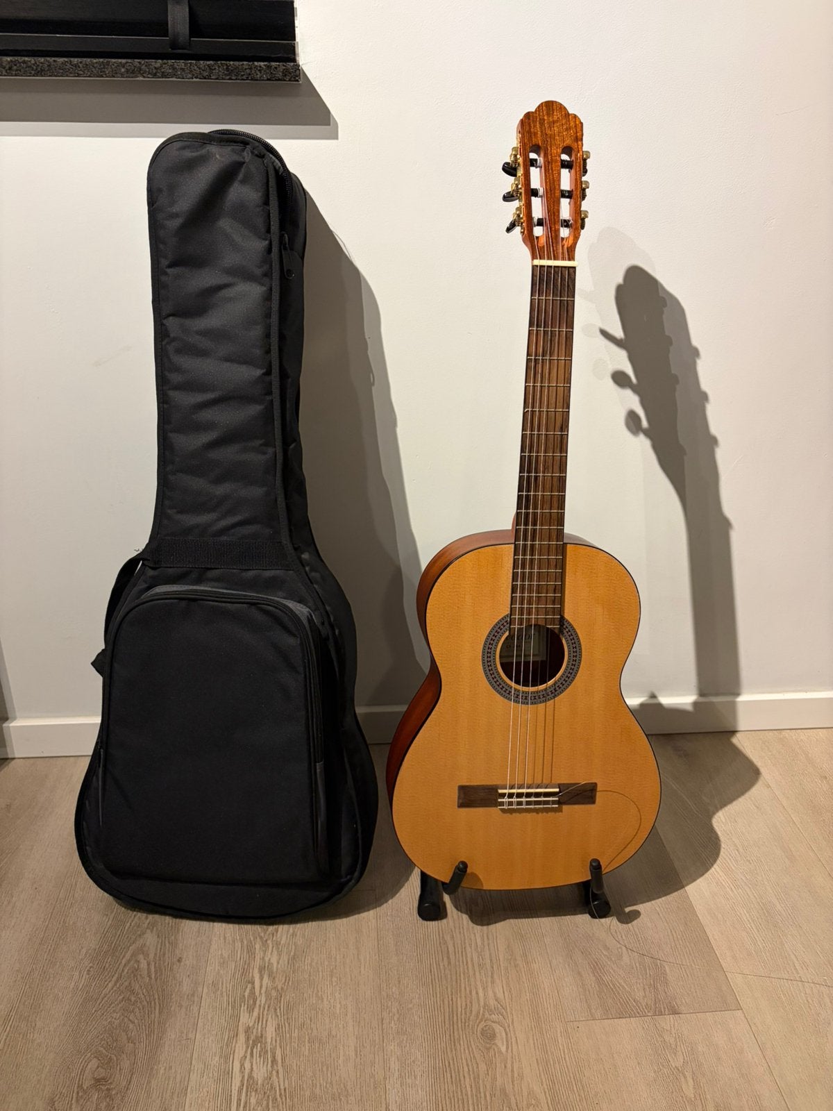 Salvador CS-244, Ophalen, Zo goed als nieuw, Klassieke of Spaanse gitaar