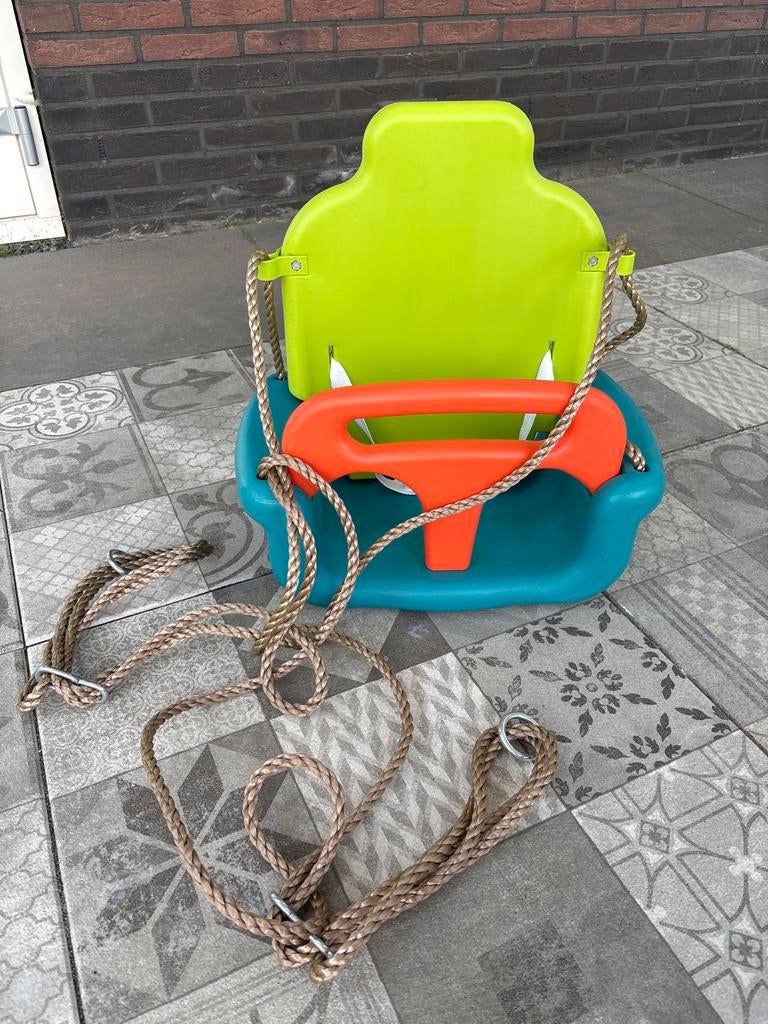 B-play Baby Schommelstoel - Kleurrijk en Veilig, Kinderen en Baby's, Speelgoed | Buiten | Los speelgoed, Nieuw, Ophalen