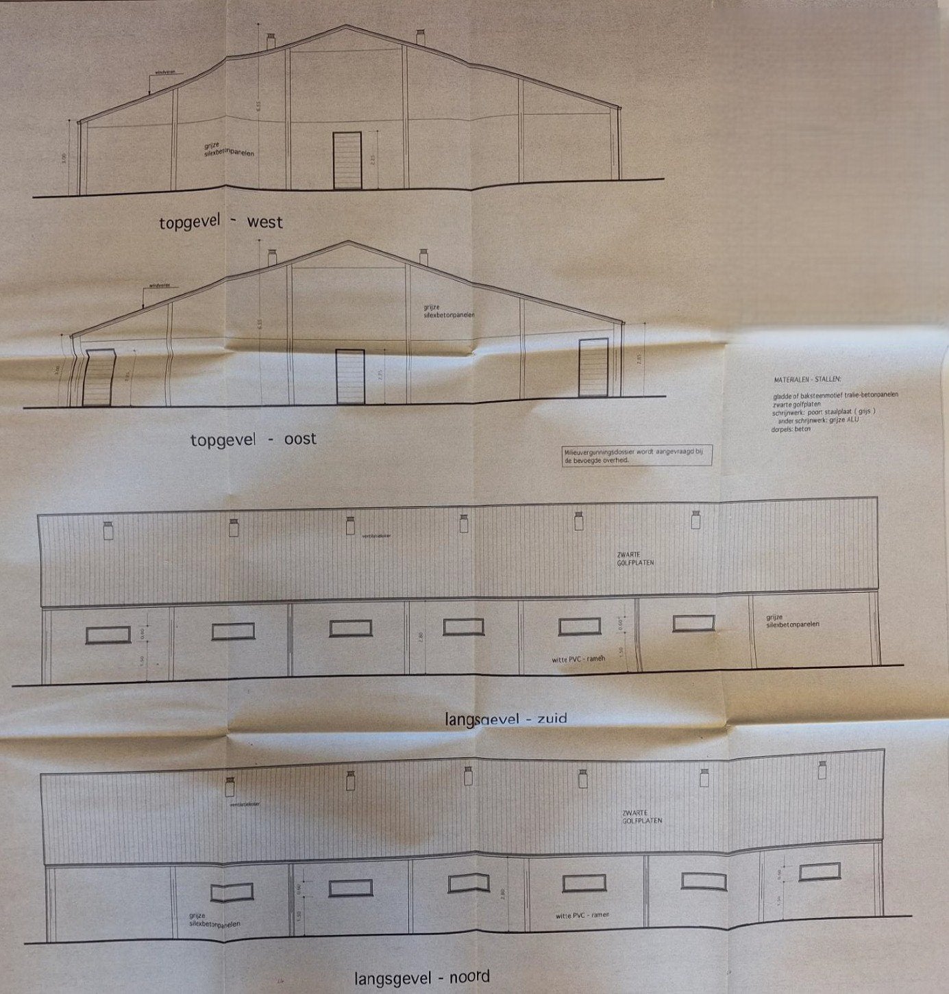 Prefab stal, varkensstal, loods, opslagruimte, Meerdere dieren, Varken