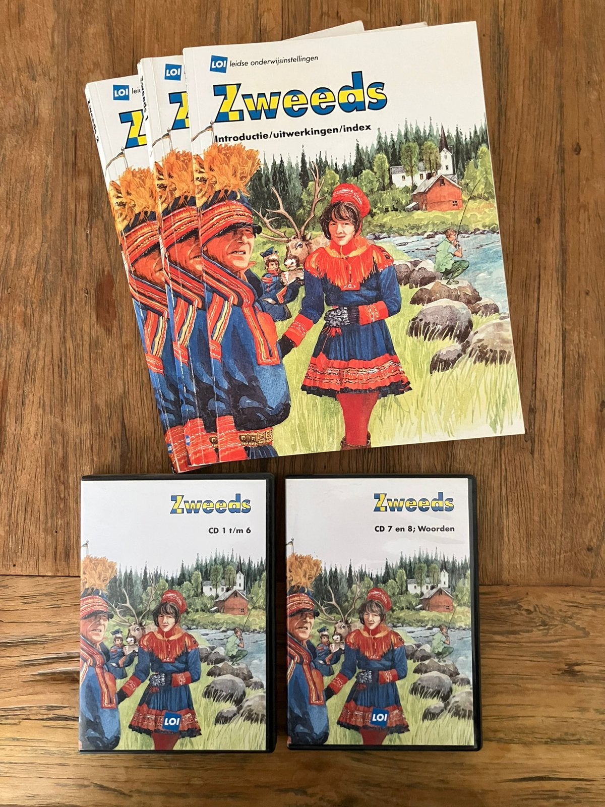 LOI cursus zweeds leren, 3 boeken, 8 CD’s, Ophalen of Verzenden, Alpha, Zo goed als nieuw