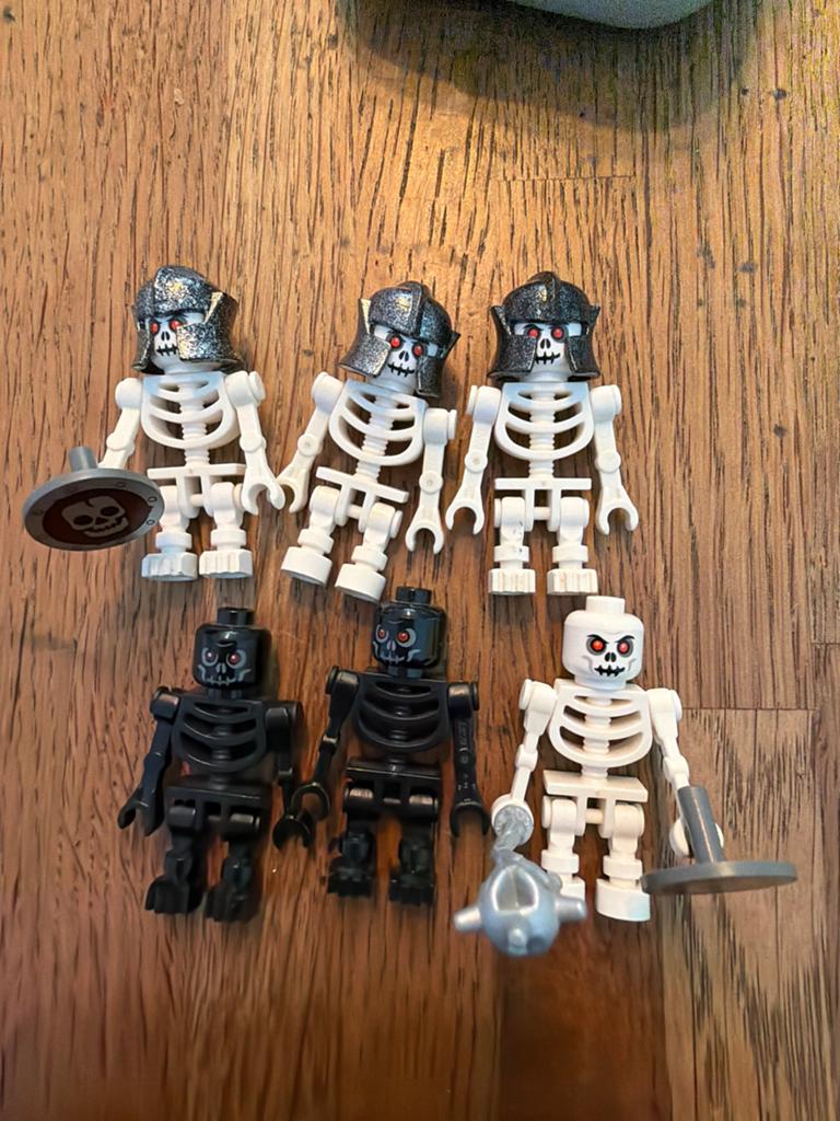 Lego cas327 cas328 cas329, Ophalen of Verzenden, Gebruikt, Minifiguur, Lego