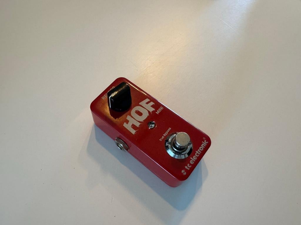 TC electronic mini HOF, Muziek en Instrumenten, Effecten, Ophalen of Verzenden, Gebruikt, Reverb