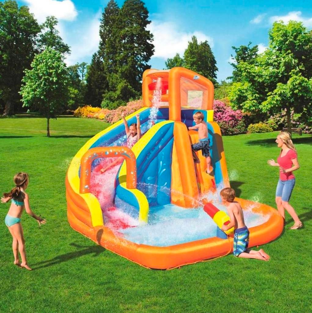 Waterpark/Springkussen te huur - Perfect voor kinderfeestjes, Kinderen en Baby's, Speelgoed | Buiten | Springkussens, Ophalen