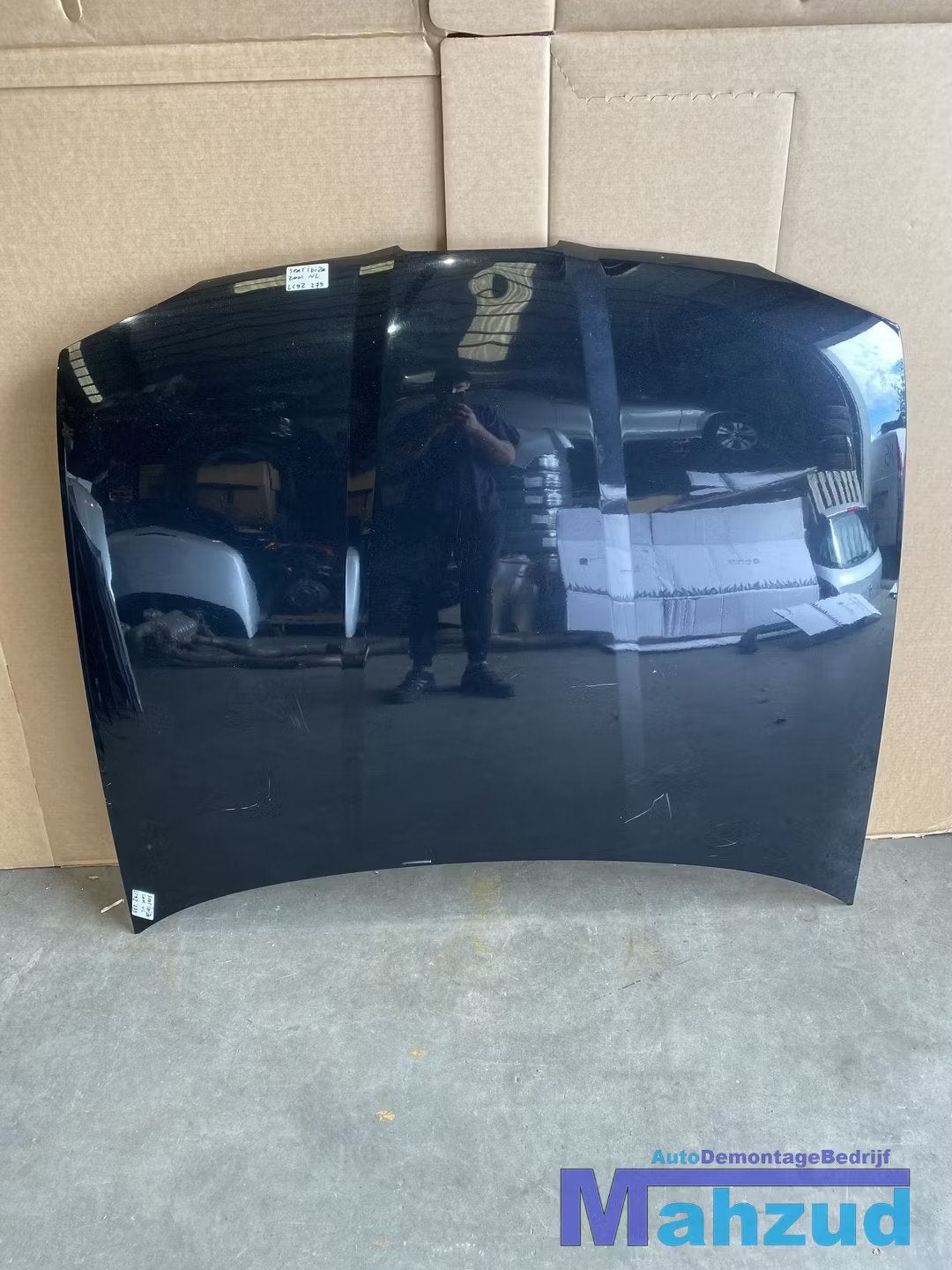 SEAT IBIZA 2 ZWART LC9Z Motorkap, Gebruikt, Deur, Autovia A-2, Km 585 585
08760  Martorell, ES, Ophalen of Verzenden