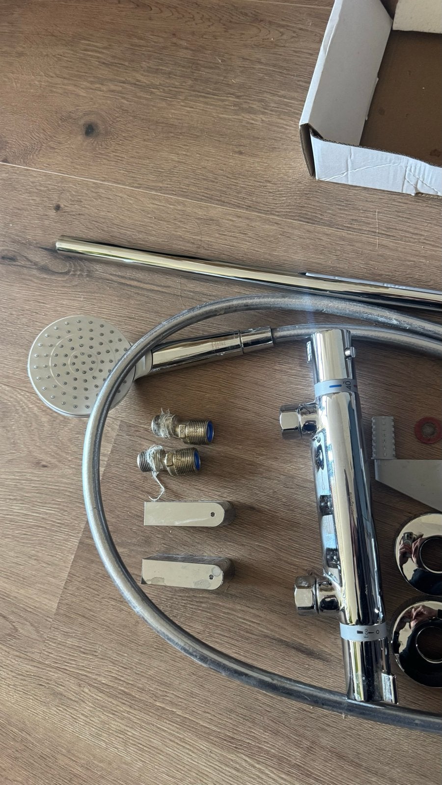 Hansgrohe Doucheset - Nieuw en ongebruikt, Ophalen of Verzenden, Nieuw, Chroom, Douche