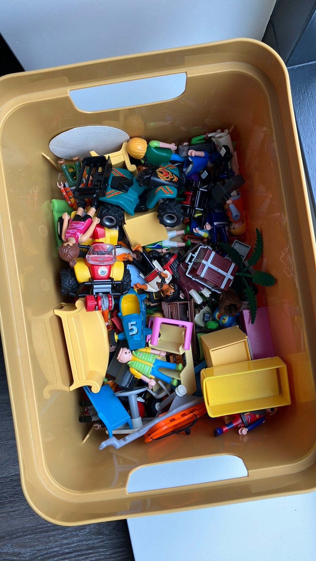 Playmobil verschillende poppetjes met toebehoren, Ophalen of Verzenden, Gebruikt, Losse onderdelen