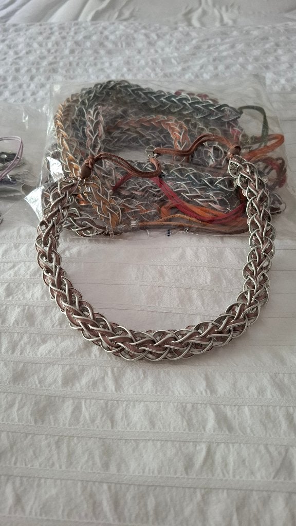 Halskettingen, Sieraden, Tassen en Uiterlijk, Ophalen of Verzenden, Nieuw, Overige kleuren, Overige materialen
