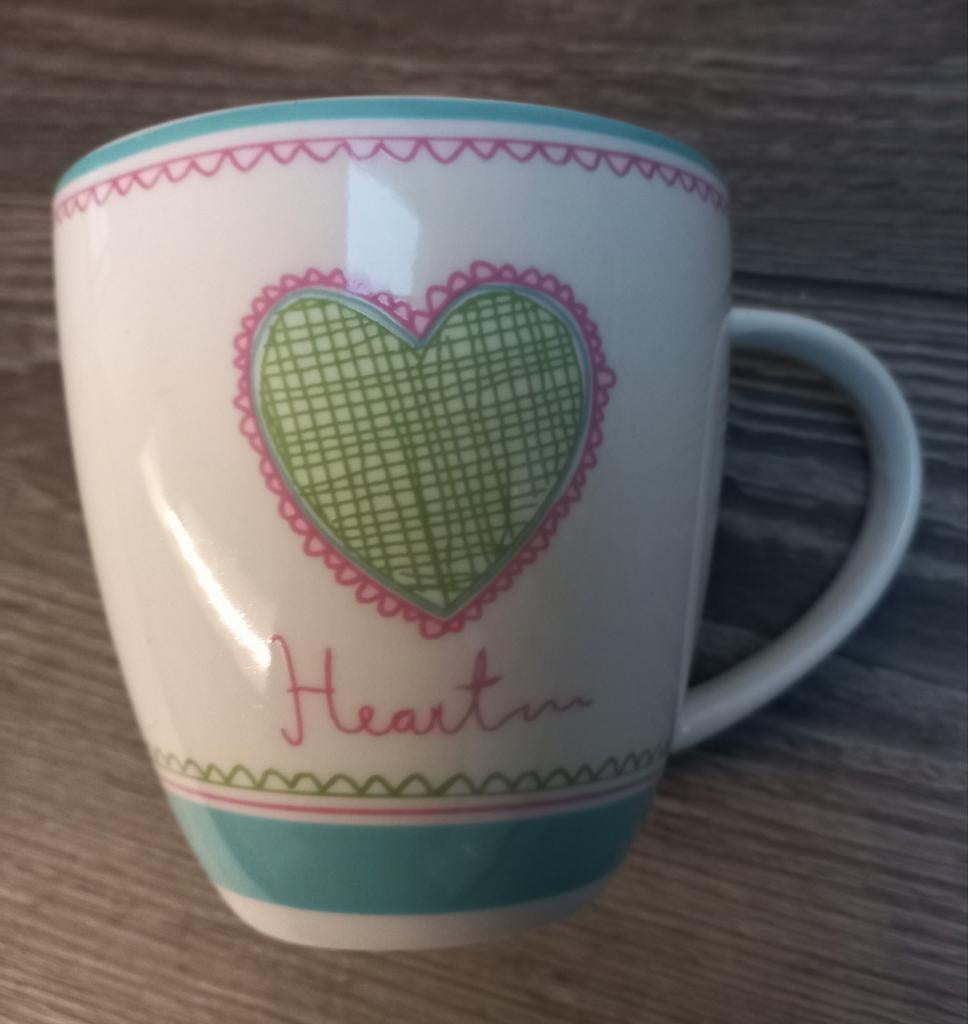 Lofjuuw - Beker XL Hart, Ophalen of Verzenden, Zo goed als nieuw, Overige stijlen, Kop(pen) en/of Schotel(s)