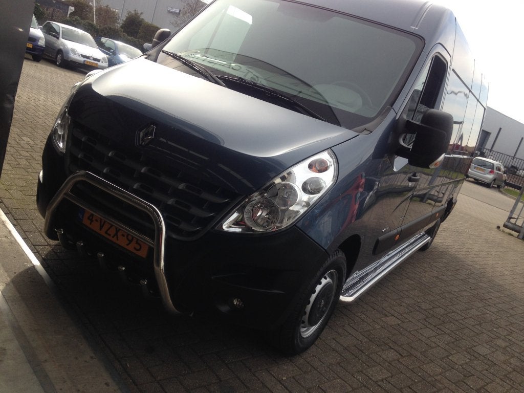 Renault Master 3 F62 Sidebars met rvs plaat, Niet ingevuld, Niet ingevuld, Niet ingevuld
