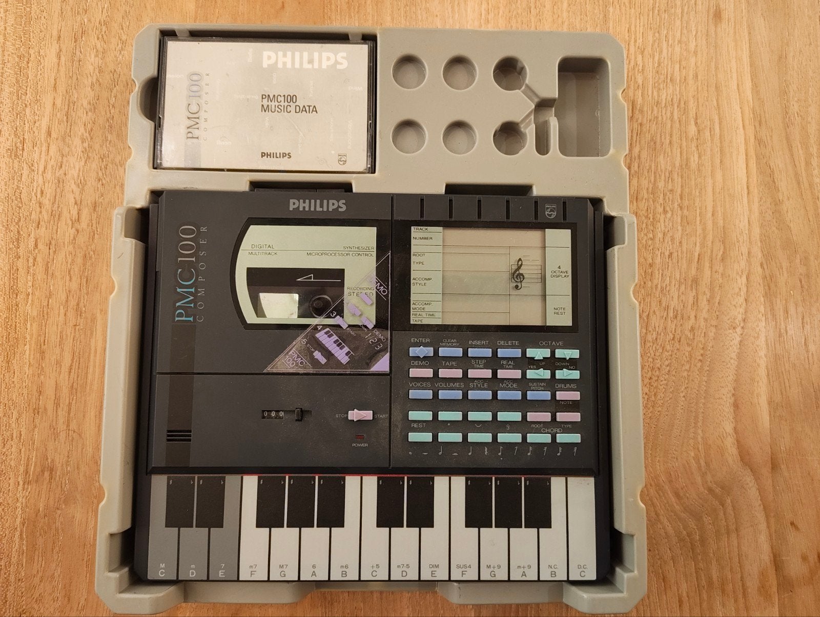 Philips PMC100 Composer - Vintage Muziekcomputer/Keyboard, Ophalen, Gebruikt, Overige aantallen, Overige merken