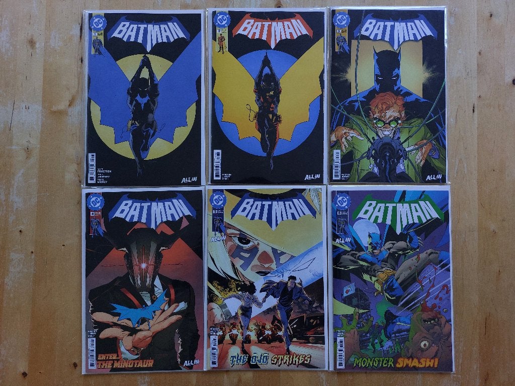 Batman (2025 - present) comics #1-9, Boeken, Strips | Comics, Amerika, Matt Fraction, Ophalen of Verzenden, Zo goed als nieuw