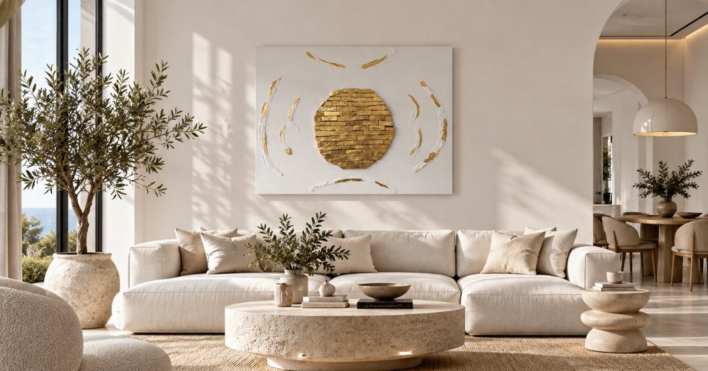 Origineel schilderij "Sol gate", Antiek en Kunst, Abstract, Kunststof, Handgeschilderd, Ophalen of Verzenden