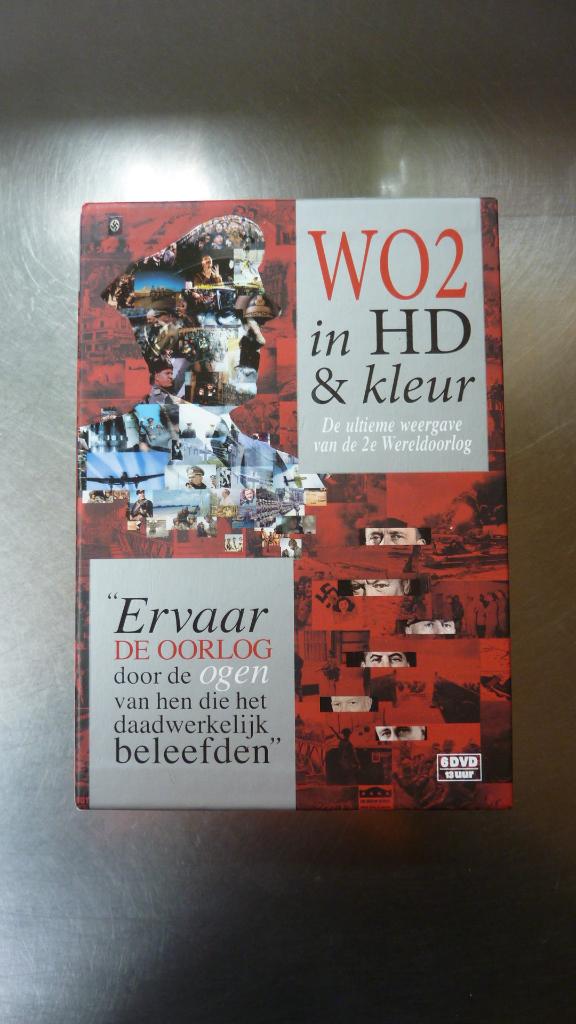 WO2 In HD & Kleur - Complete Collectie, Cd's en Dvd's, Vanaf 12 jaar, Ophalen of Verzenden, Zo goed als nieuw, Oorlog of Misdaad