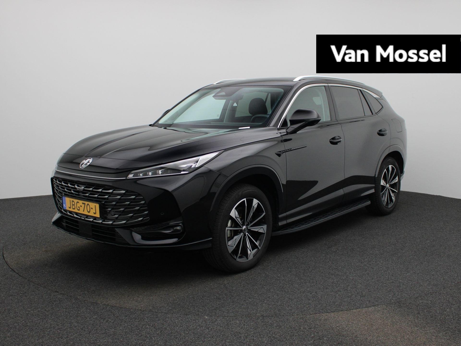 MG HS 1.5 PHEV 272pk Aut. Luxury, Auto's, 12 maanden, Stof, Gebruikt, 4 cilinders