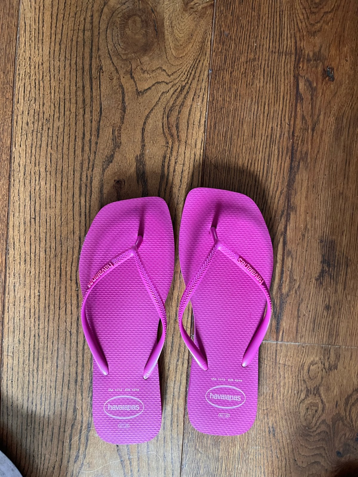 Nieuwe Havaianas slippers - Fuchsia roze maat 41-42, Ophalen of Verzenden, Nieuw, Roze, Slippers