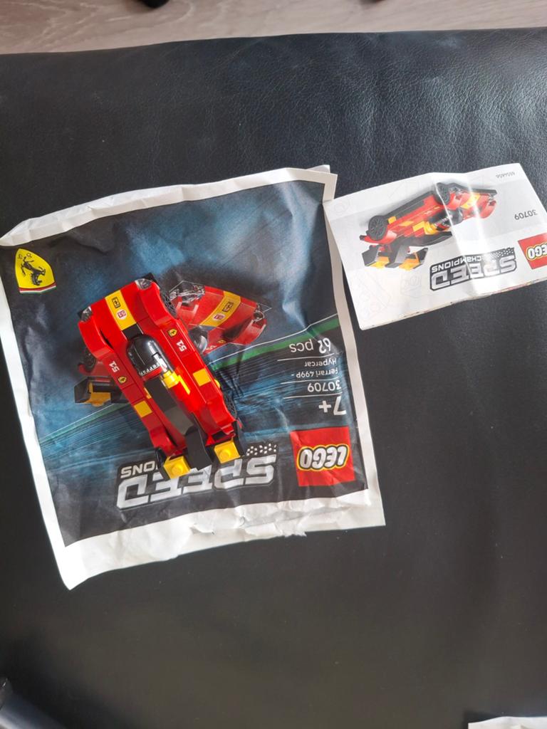 30709 Lego speed champions, Racen en Vliegen, 2 spelers, Ophalen of Verzenden, Zo goed als nieuw