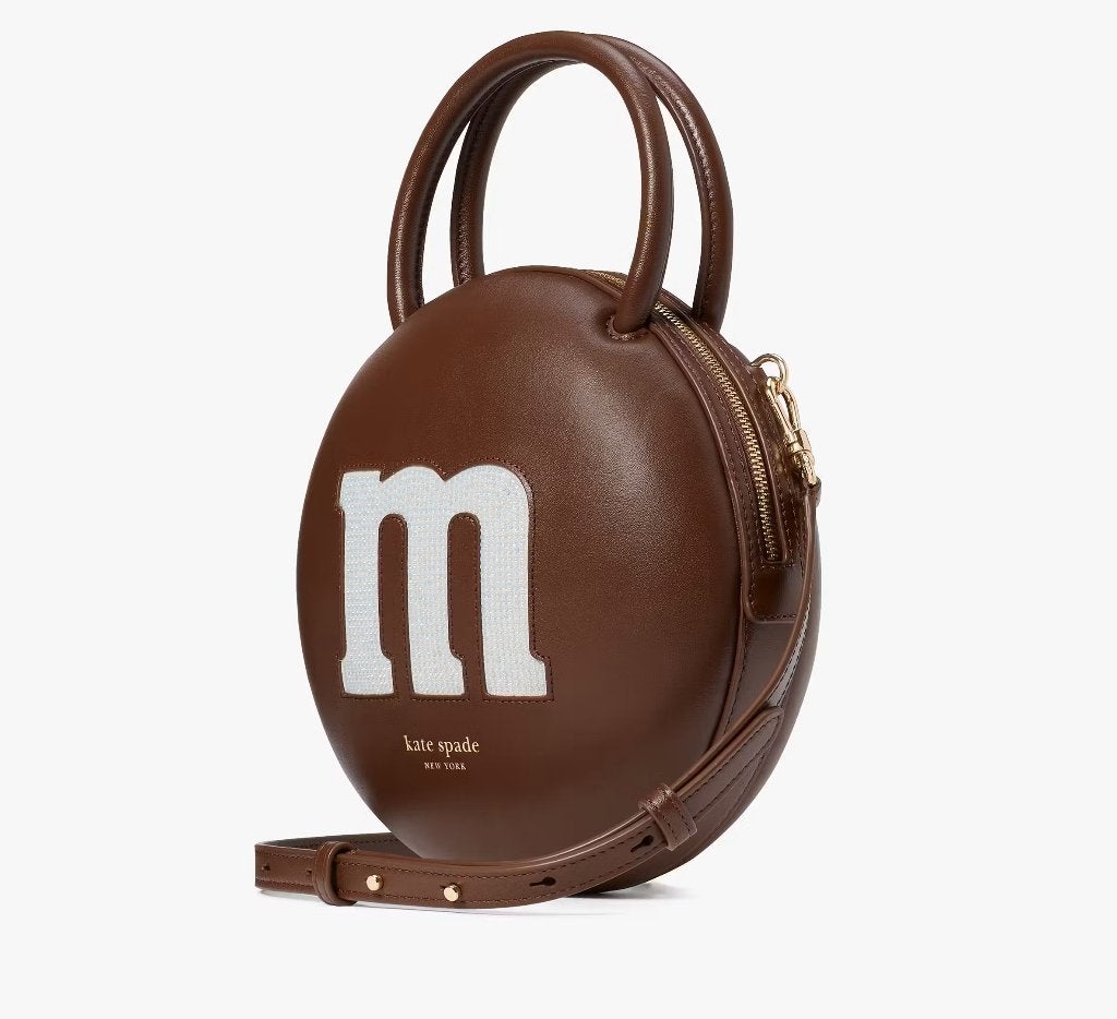 Kate Spade X M&M`s - schoudertas - nieuw, Ophalen of Verzenden, Nieuw, Bruin, Schoudertasje