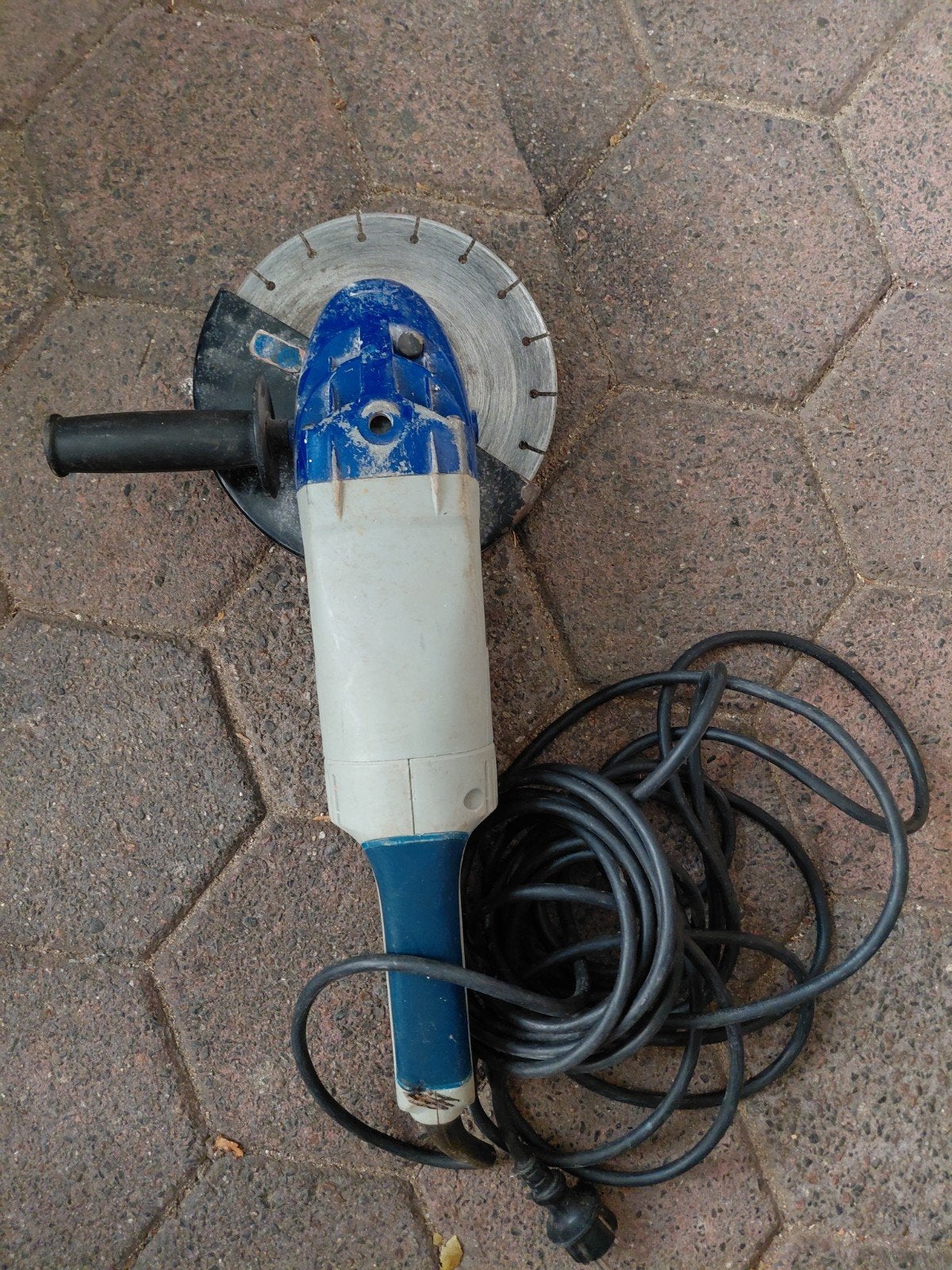 slijptol einhell 230 met widia schijf, Ophalen, Gebruikt, 1000 watt of meer, Haakse handslijpmachine