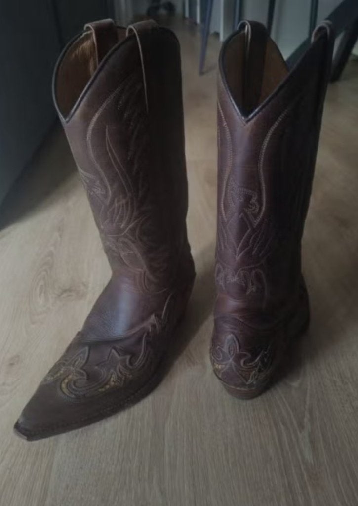 Sandra Cowboy Laarzen Maat 42 ophalen, Ophalen, Sandra, Bruin, Boots