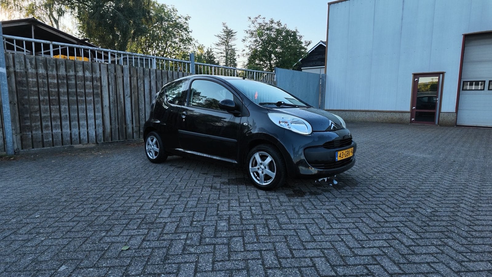 Citroën C1 1.0 3-DRS 2008 Zwart, Voorwielaandrijving, Stof, 4 stoelen, C1
