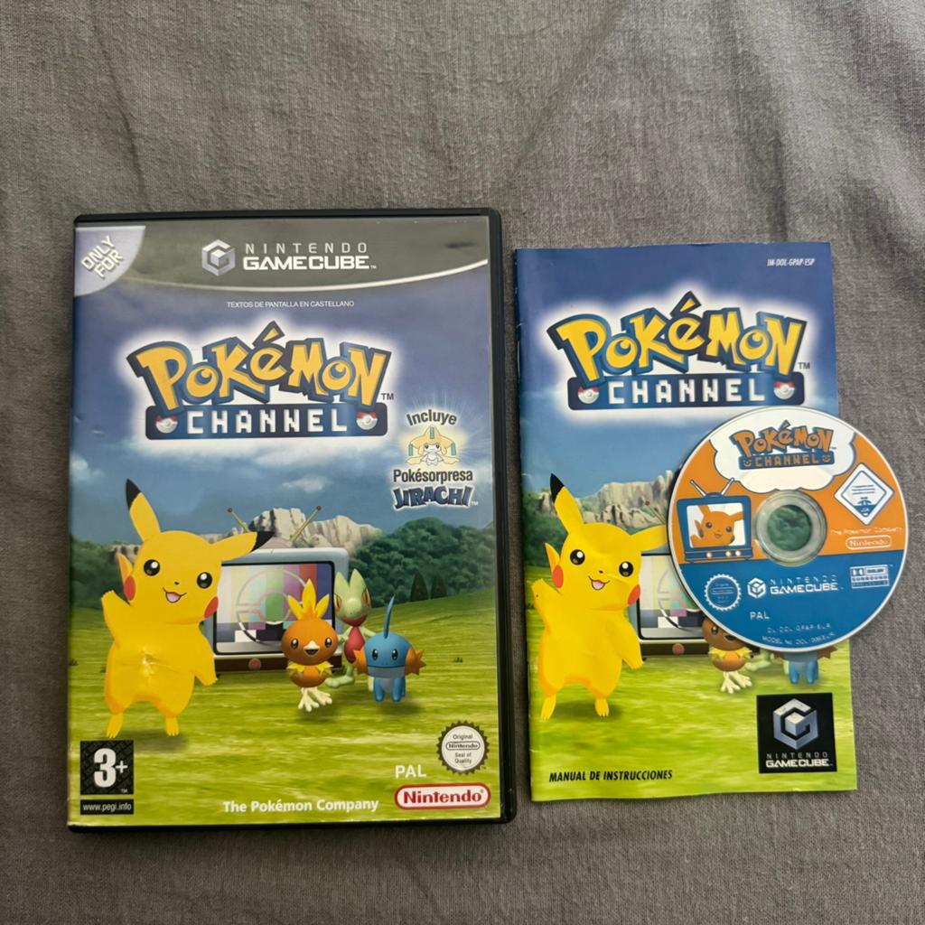 Pokemon Channel GameCube Compleet (Spaans hoesje), Spelcomputers en Games, Games | Nintendo GameCube, Avontuur en Actie, 1 speler