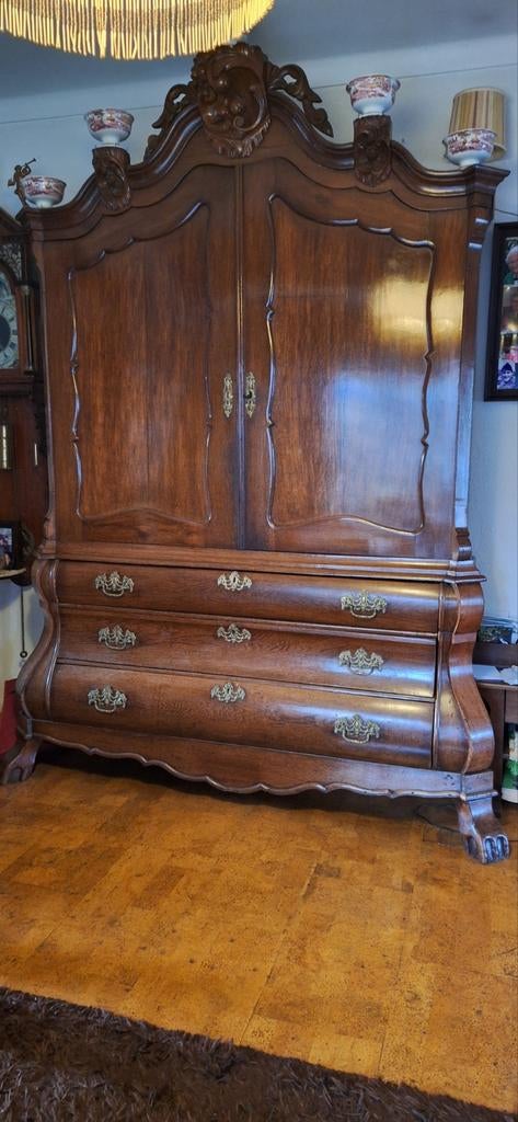 Te koop Mahonie kabinet, Antiek en Kunst, Ophalen
