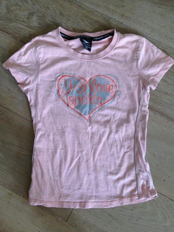sportshirt meisje maat 128, Kinderen en Baby's, Kinderkleding | Maat 128, Ophalen of Verzenden, Zo goed als nieuw, Meisje, Sport- of Zwemkleding