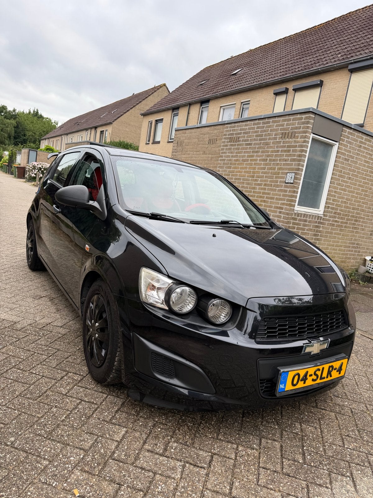 Chevrolet Aveo 1.2 5-DEURS 2011 Zwart, Auto's, Chevrolet, Voorwielaandrijving, 40 €/maand, Aveo, 4 cilinders
