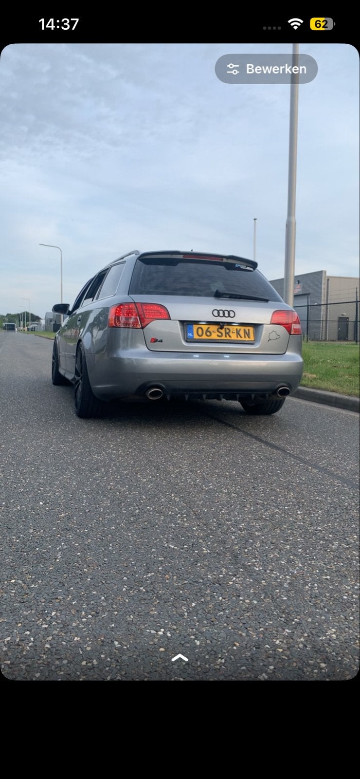 Audi A4 1.8 T 230pk Avant AUT 2006 Grijs, Auto's, Audi, 4 cilinders, 163 pk, Origineel Nederlands, Stationwagon