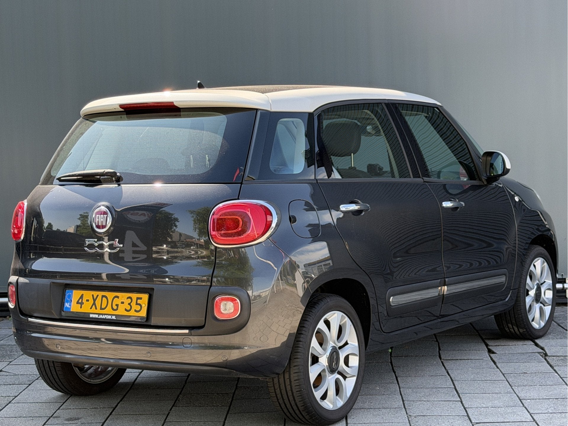 Fiat 500L BWJ 2014 | 0.9 105 PK Lounge | PANO DAK | CLIMA |, Auto's, Fiat, Stof, Gebruikt, Euro 6, Zwart