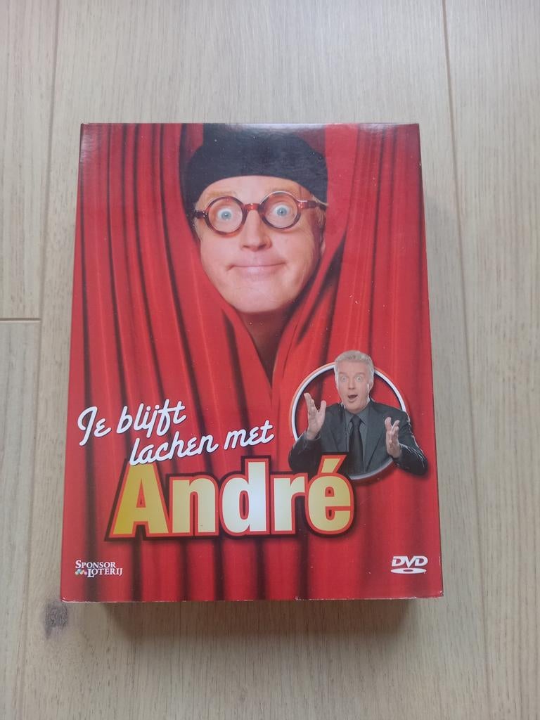 Andre van duin dvd box 6 dvds, Alle leeftijden, Ophalen of Verzenden, Zo goed als nieuw, Tv-programma of Sketches