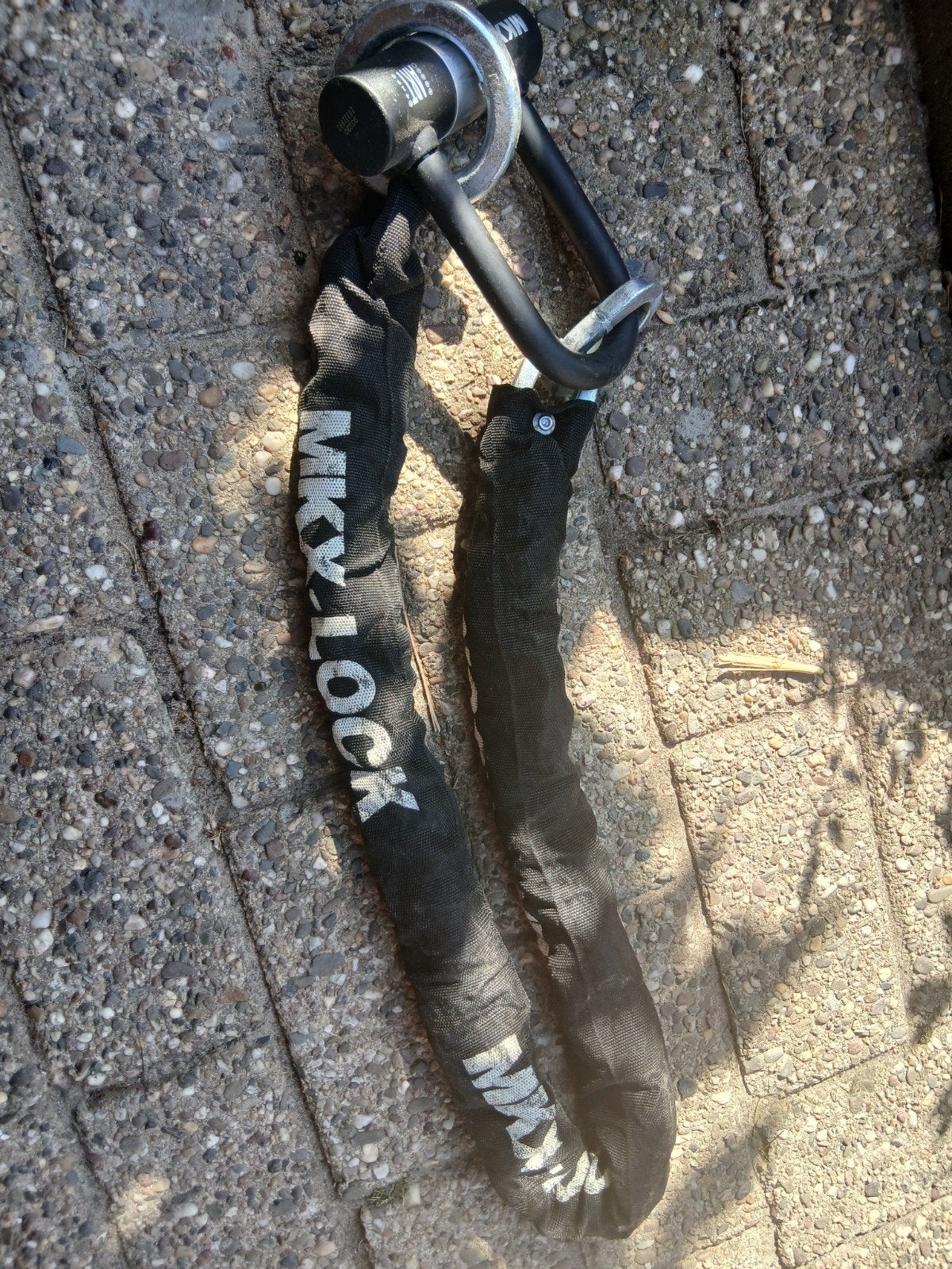 MKX ART 4 Scooter Kettingslot met Beugel, Ophalen, Zo goed als nieuw