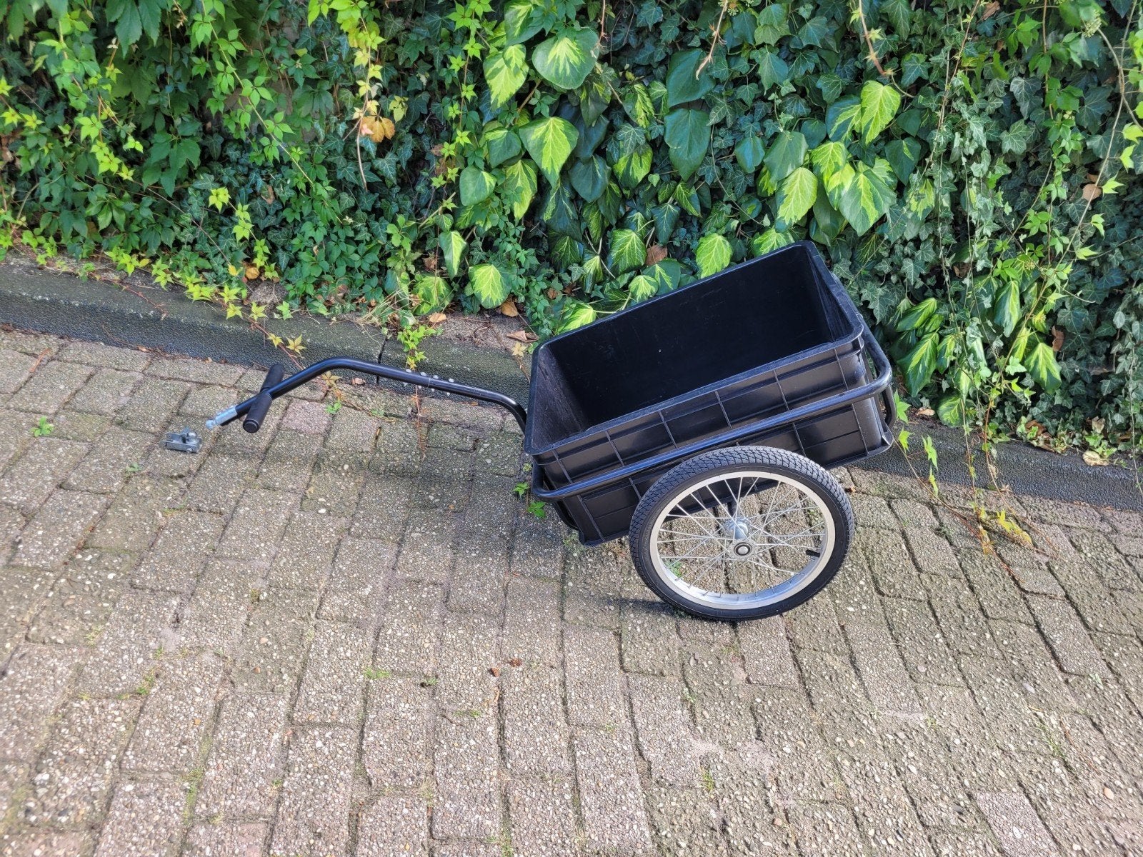 Fietskar / Viskar / Krantenwijk kar - 16 inch velgen, Fietsen en Brommers, Ophalen, Gebruikt, Bagagekar, 20 tot 40 kg